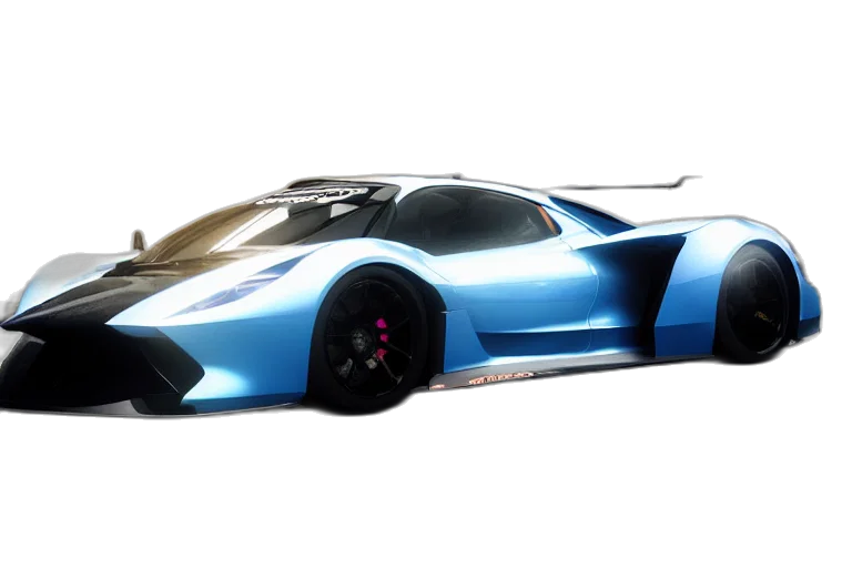 car, 3d render, photorealistic, concept art transparent PNG cut-out