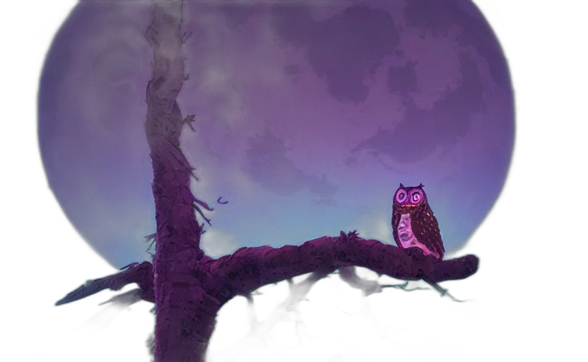 creature, tree, concept art, fantasy art transparent PNG cut-out