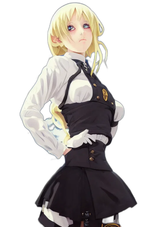 staff, dress, jacket, crown transparent PNG cut-out