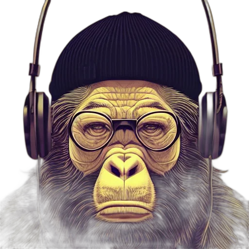 mask, animal, face, photorealistic transparent PNG cut-out
