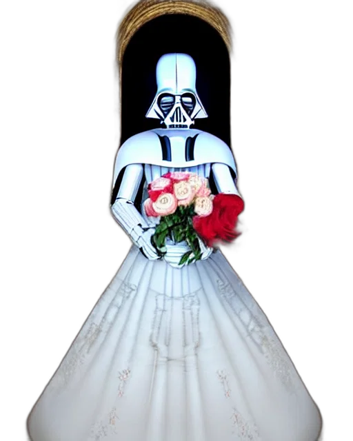 dress, robot, mask, concept art transparent PNG cut-out