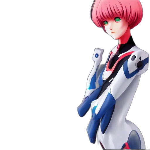 robot, jacket, 3d render, concept art transparent PNG cut-out