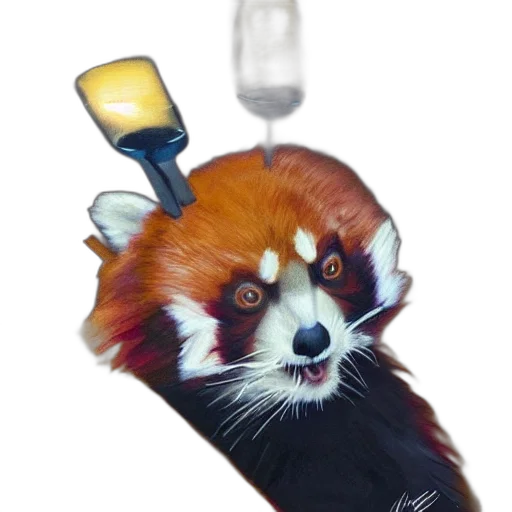 staff, bottle, animal, concept art transparent PNG cut-out