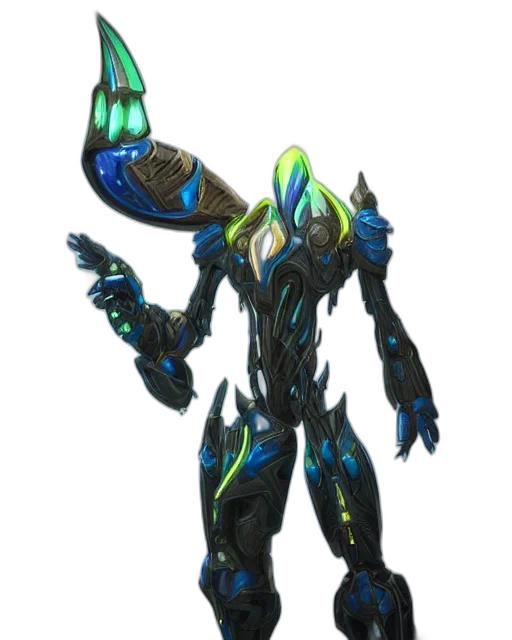 robot, staff, weapon, creature transparent PNG cut-out