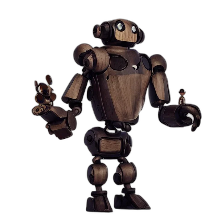 robot, animal, creature, staff transparent PNG cut-out