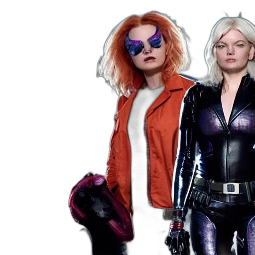 comic book art, concept art, film, still transparent PNG cut-out