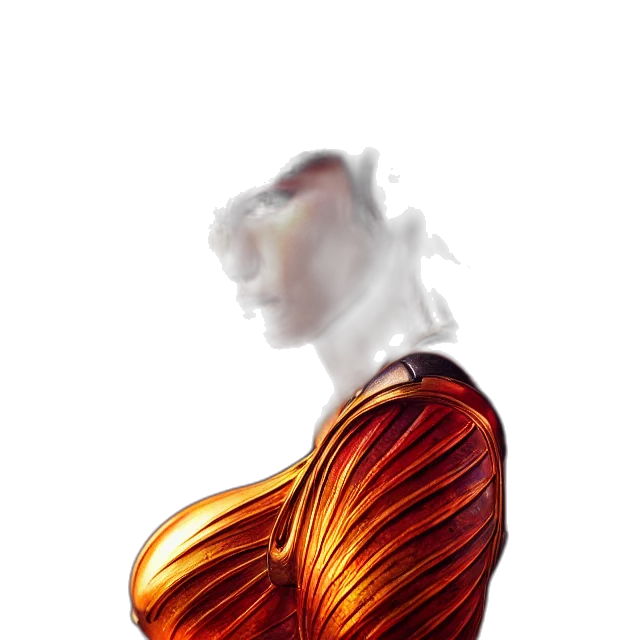 dress, bottle, jewelry, hair transparent PNG cut-out