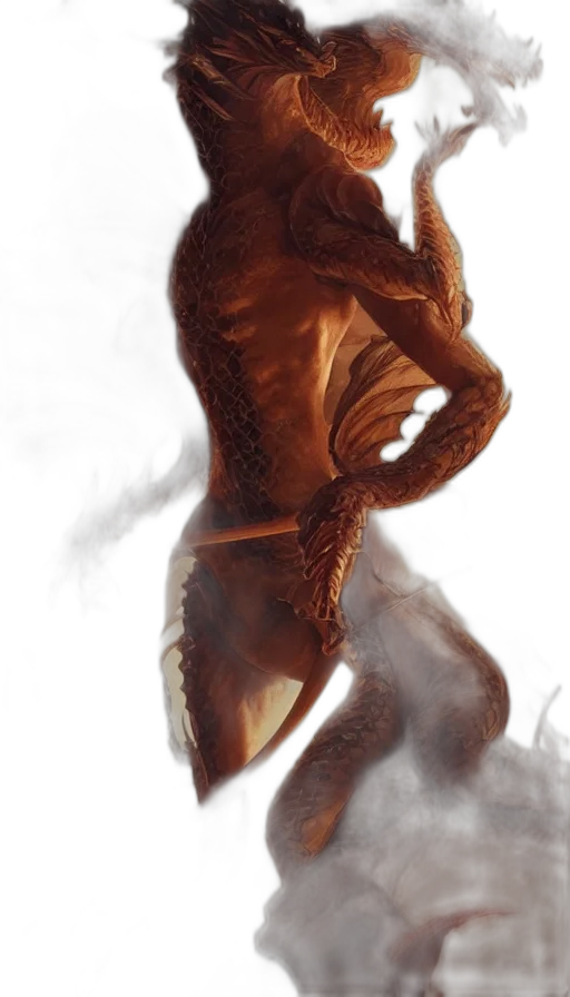 dragon, creature, mask, animal transparent PNG cut-out