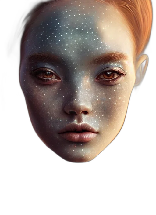 face, mask, creature, robot transparent PNG cut-out