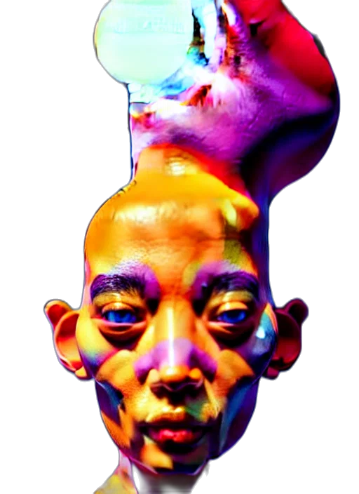 face, mask, creature, umbrella transparent PNG cut-out