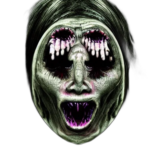 mask, face, creature, staff transparent PNG cut-out