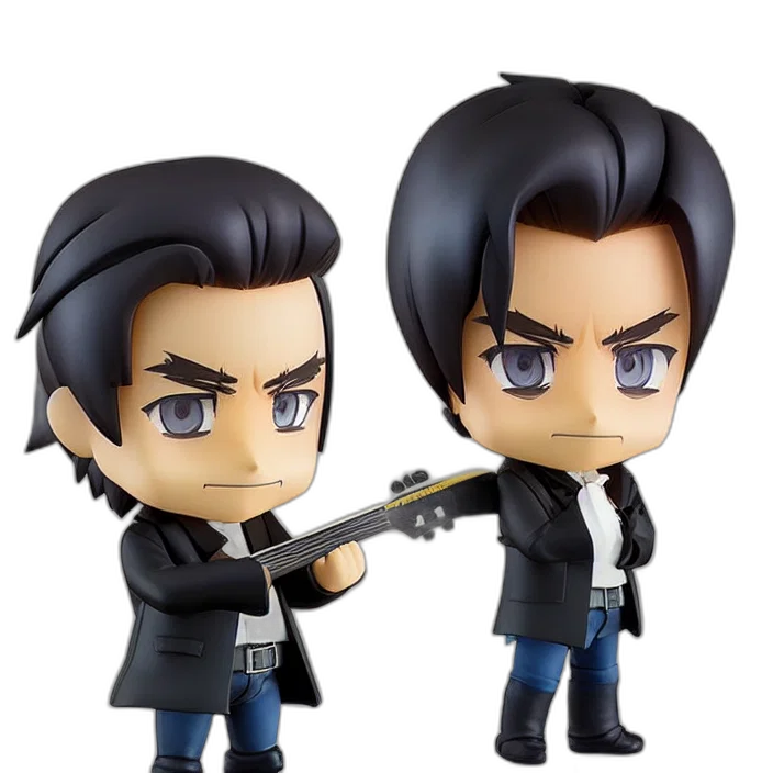 3d render, cartoon, concept art, johnny transparent PNG cut-out