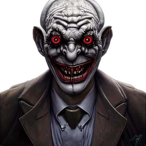 face, mask, creature, concept art transparent PNG cut-out