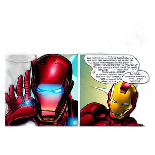robot, comic book art, concept art, 3d render transparent PNG cut-out