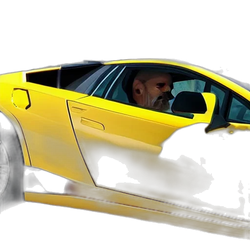 car, 3d render, concept art, photorealistic transparent PNG cut-out