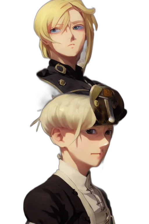 staff, crown, hat, face transparent PNG cut-out