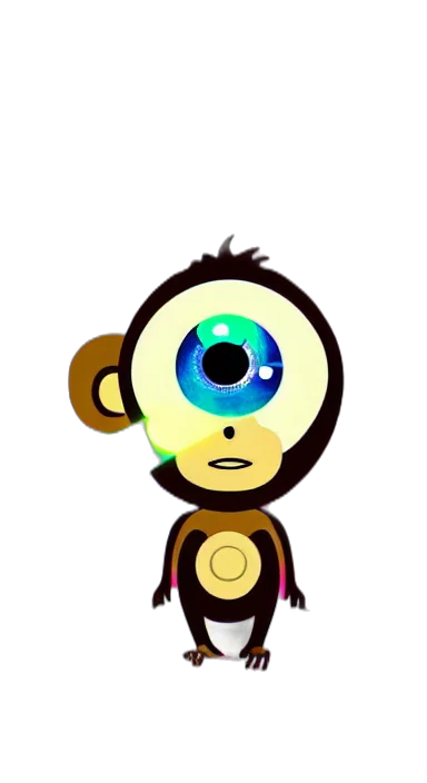 robot, staff, mask, creature transparent PNG cut-out