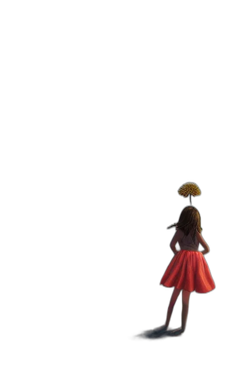 umbrella, dress, flower, hat transparent PNG cut-out