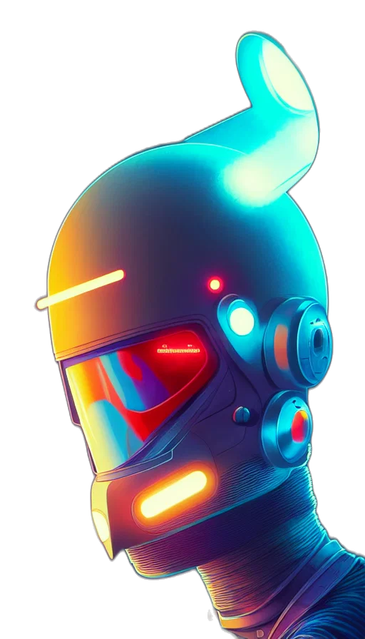 mask, robot, face, staff transparent PNG cut-out