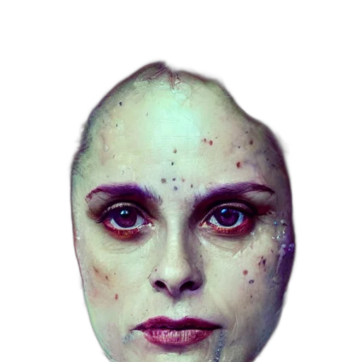 mask, face, robot, creature transparent PNG cut-out