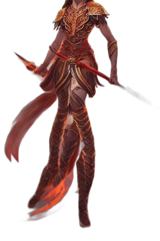 staff, dragon, creature, fantasy art transparent PNG cut-out
