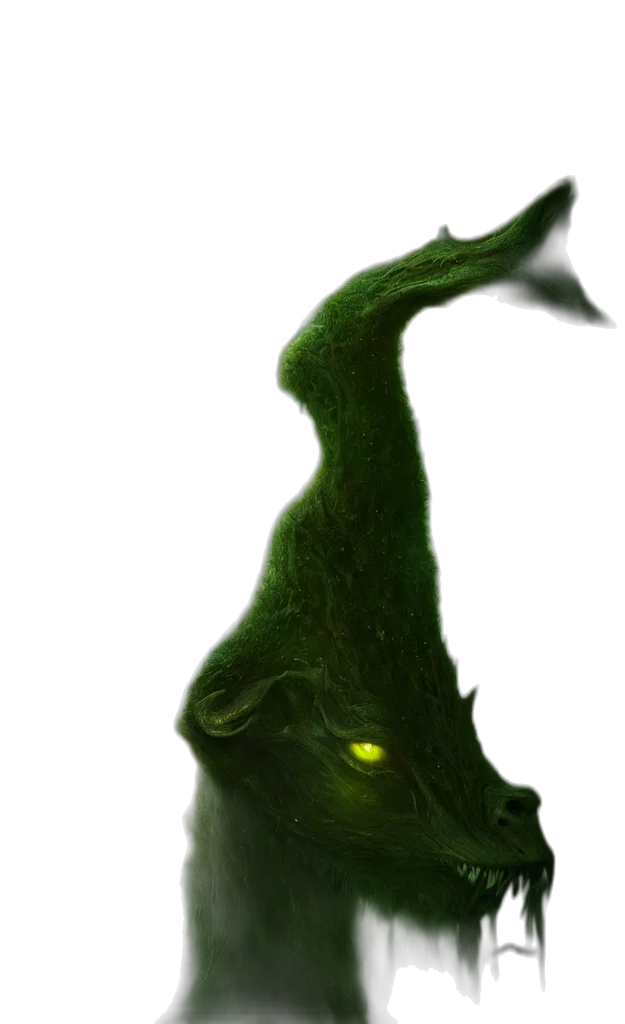 dragon, creature, animal, staff transparent PNG cut-out