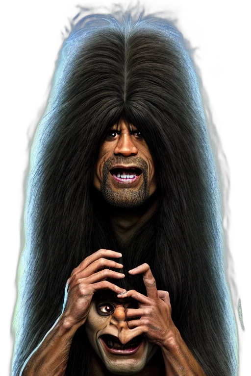 hair, creature, animal, staff transparent PNG cut-out