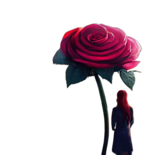 flower, dress, umbrella, crown transparent PNG cut-out