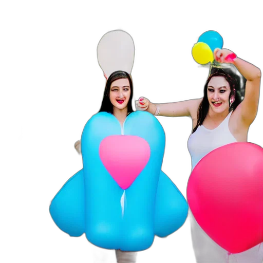 dress, 3d render, concept art, sweet transparent PNG cut-out