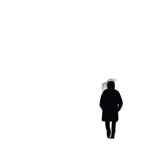 hat, jacket, face, robot transparent PNG cut-out