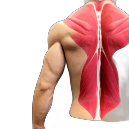 jacket, very, big, latissimus transparent PNG cut-out