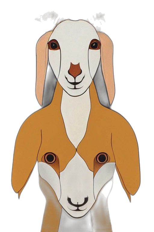 animal, dress, mask, staff transparent PNG cut-out