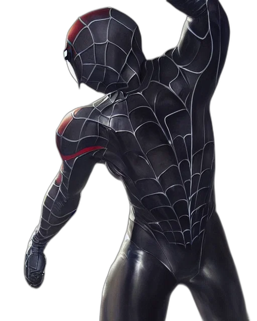 mask, concept art, 3d render, comic book art transparent PNG cut-out