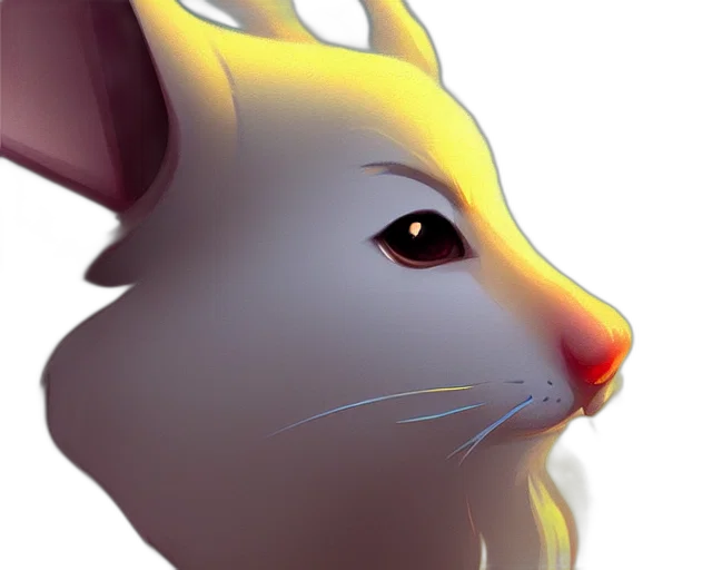animal, staff, face, crown transparent PNG cut-out