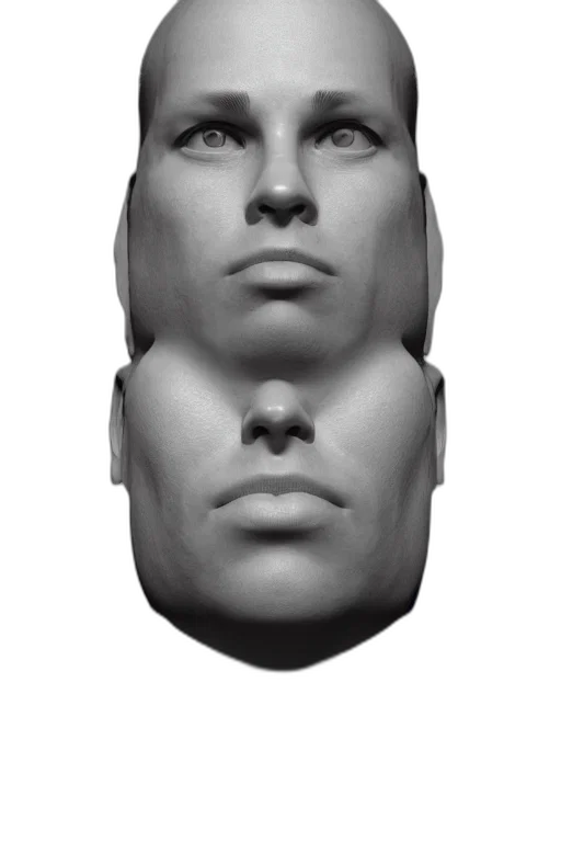 face, mask, crown, robot transparent PNG cut-out