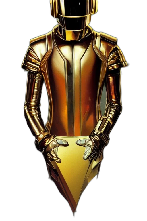 robot, jacket, sword, dress transparent PNG cut-out