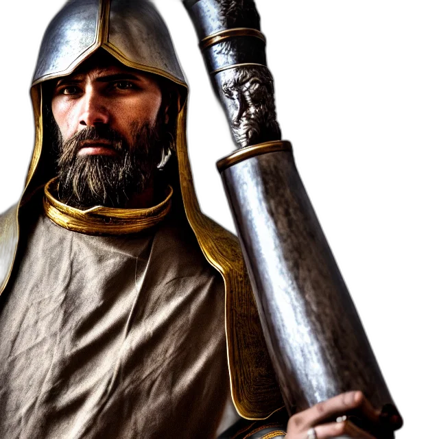 sword, staff, weapon, fantasy art transparent PNG cut-out