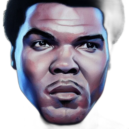 face, photorealistic, concept art, comic book art transparent PNG cut-out