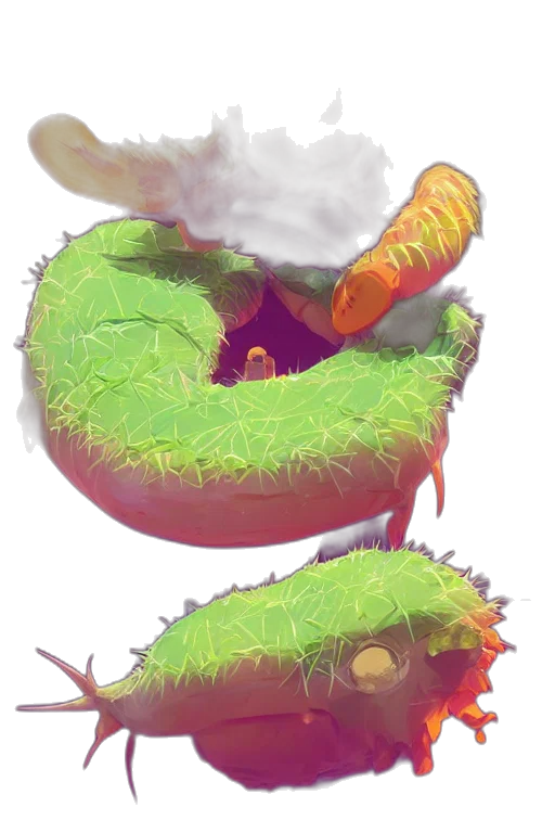dragon, food, creature, crown transparent PNG cut-out