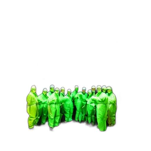 staff, jacket, robot, umbrella transparent PNG cut-out
