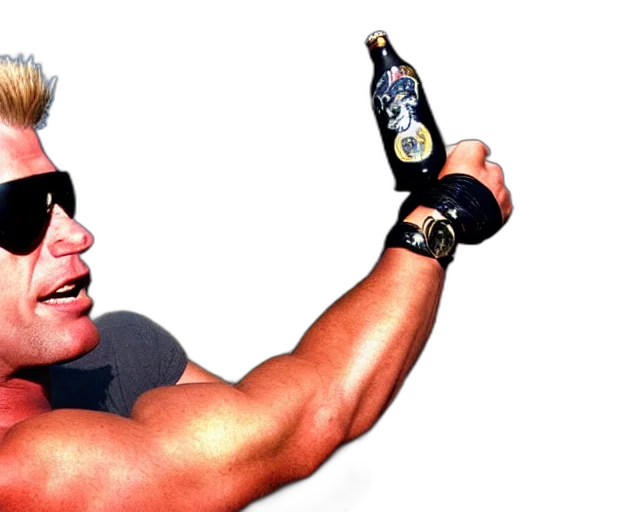 bottle, weapon, photorealistic, 3d render transparent PNG cut-out