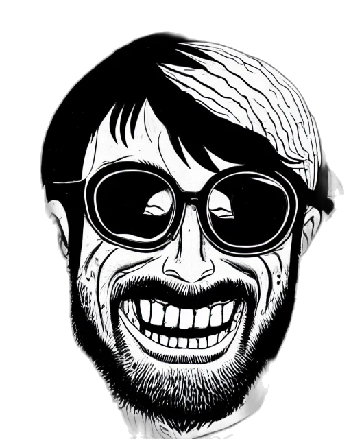 face, mask, staff, cartoon transparent PNG cut-out