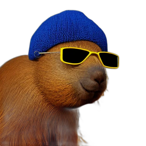 hat, animal, creature, jacket transparent PNG cut-out