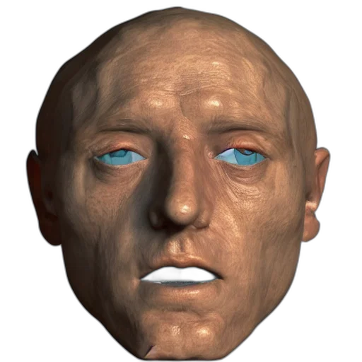 face, mask, robot, creature transparent PNG cut-out