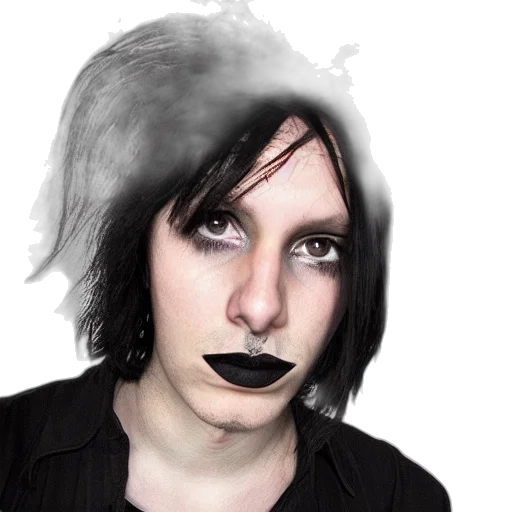 hair, face, creature, mask transparent PNG cut-out