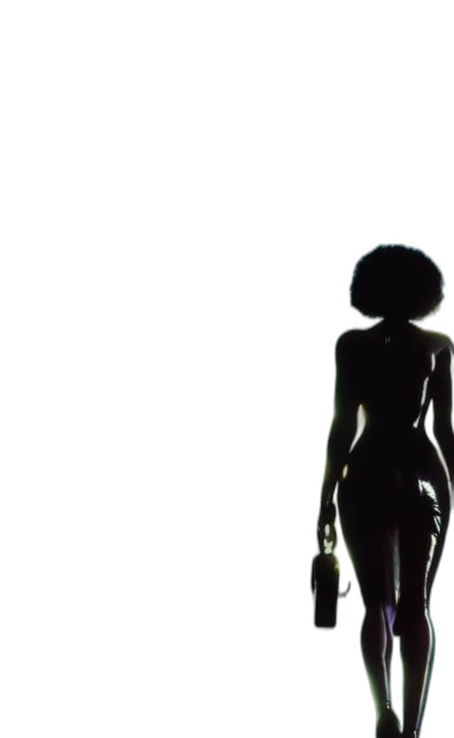 dress, robot, concept art, cyberpunk transparent PNG cut-out