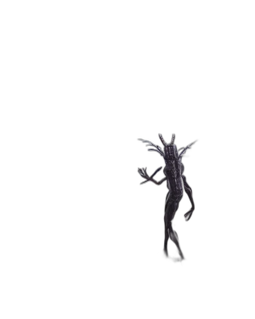 creature, dragon, animal, staff transparent PNG cut-out
