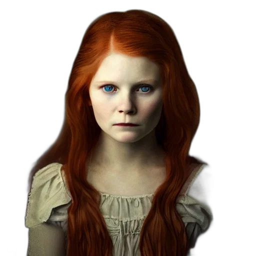 face, hair, photorealistic, fantasy art transparent PNG cut-out
