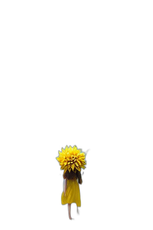 bottle, flower, staff, crown transparent PNG cut-out