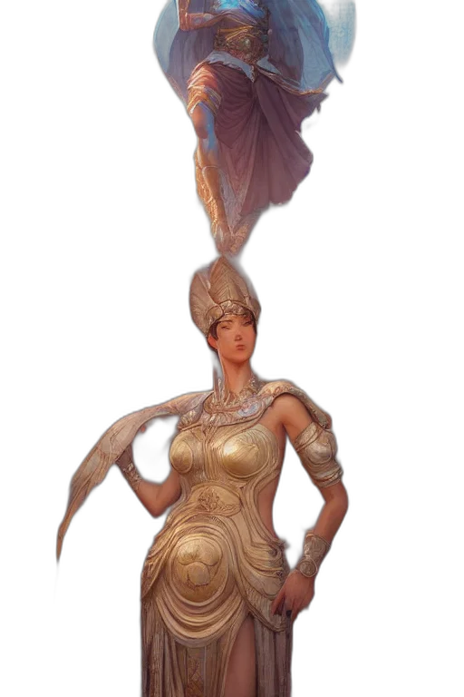 crown, dress, staff, jewelry transparent PNG cut-out
